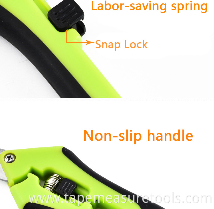 Curved blade head gardening scissors garden pruning shears non-slip labor-saving branch shears good quality scissors